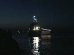 Das Auslaufen der MS Aida blu aus dem Kreuzfahrthafen WARNEMNDE.